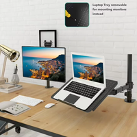 Support de moniteur universel rotatif à 360 degrés, support de bureau pour ordinateur portable, vente en gros populaire