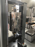 Machine d'essai universelle haute température 50KN 1200 ° Four de cuisson ASTM E4 pour essais mécaniques des matériaux métalliques et céramiques