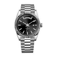 Fabricant de montres à quantité minimale de commande bas OEM Personnaliser le client Marque privée Logo Relgio personnalisé Montre-bracelet de luxe étanche pour hommes