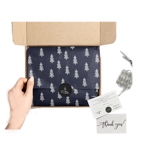 풀 컬러 사용자 정의 로고 방수 조직 포장지 천 포장 및 중소기업 전자 상거래 선물 포장 - Product Image 5