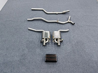 Système d'échappement Catback en acier inoxydable de haute qualité soudé TIG pour Mercedes-Benz C300/C200/C250/C260 W205 W206 Valve d'échappement