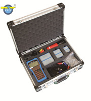 Medidor de Flujo Ultrasónico Portátil TUF-2000H, Medidor de Flujo de Agua con Abrazadera Manual y Batería Recargable para Inspección de Tuberías en Campo