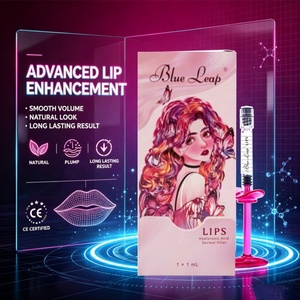 Blue Leap Soft Non Granular Lips HA Dermal Filler Natural Plump Lip Enhancement Increase Lip Volume Shape Lip Cupid Bow - Product Image 1
