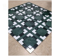 Naturel vert et blanc multicolore cuisine salle de bain salon mosaïque mur intérieur sol marbre mosaïque carrelage sol piscine carreaux