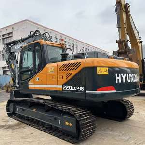 Excavatrices résistantes remises à neuf de l'excavatrice 220LC-9S de Hyundai de 22 tonnes de représentation parfaite à vendre - Product Image 2