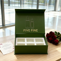 Coffret cadeau d'anniversaire de luxe, bougie aromathérapeutique artisanale, boîte rigide, emballage en papier avec logo personnalisé