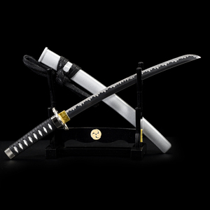 Abridor de cartas Mini Katana, compacto y exquisito, en caja de madera - Product Image 1