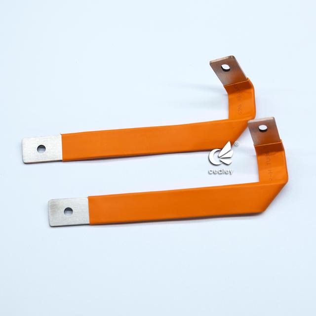 Cedley Custom Bright 99.995% Pure Non-Alloy Copper Busbar for Battery Pack Connection | CNC Machined EV Energy Storage (JIS