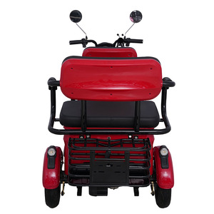 Triciclo Eléctrico Holladay para 3 Pasajeros, Batería de 20Ah/30Ah, Bicicleta Eléctrica de 500w con Caja de Carga para Entregas - Product Image 4