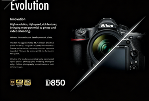 Kit de Cámara DSLR de Fotograma Completo <span class=keywords><strong>D850</strong></span> FX, Lente Zoom AF-S 24-70 mm F/4, 45.7 MP de Alta Resolución, Video Full HD/<span class=keywords><strong>4K</strong></span>, Imagen Óptica - Product Image 3