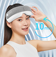 Travel Smart Warm Anti-Falten Mini elektrische Heizung Luftdruck Musik Augen massage gerät mit Luft kompression und Wärme