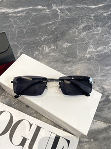 <span class=keywords><strong>Lunettes</strong></span> <span class=keywords><strong>de</strong></span> soleil <span class=keywords><strong>de</strong></span> luxe rétro 2026 pour hommes et femmes, <span class=keywords><strong>lunettes</strong></span> polarisées carrées sans monture <span class=keywords><strong>de</strong></span> qualité supérieure avec logo original UV400 - Product Image 5
