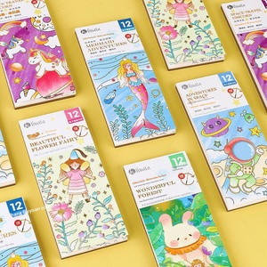 Livre de coloriage à la gouache pour enfants, notes de coloriage, cadeau multicolore, vente en gros d'usine - Product Image 3