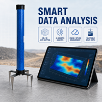 Détecteur de métaux et de l'eau hors ligne ADMT-1GT2 AIDU pour 8 kHz, portée 100 m, IP54, Gold Rod Pro
