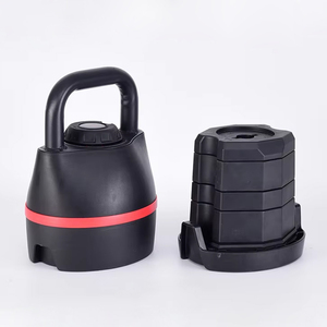<span class=keywords><strong>Tellus</strong></span> - Pesas Rusas Ajustables de Acero Recubierto de 18 kg/40 lb, Equipo de Gimnasio Profesional de Alta Resistencia, Pesas Libres para Fitness - Product Image 2