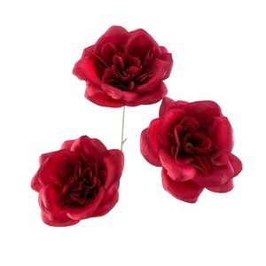 Pingping <b>Artificial</b> <b>Peony</b> Flowers 3-Head Silk Wedding Home Decor - Product Image 5