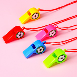 Sifflet d'arbitre/entraîneur spécial en plastique pour enfants avec cordon pour accessoires de football et de cheerleading - Vente directe usine - Product Image 3