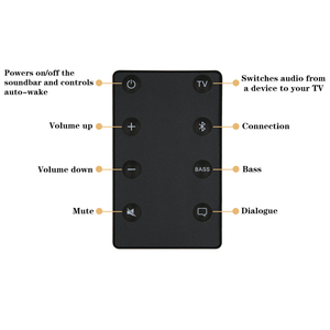 Fernbedienung für Bose Solo 5 10 15 Series II TV-Soundsystem 418775 431974 845194 838309-1100 TV-Soundbar-Soundsystem - Product Image 6