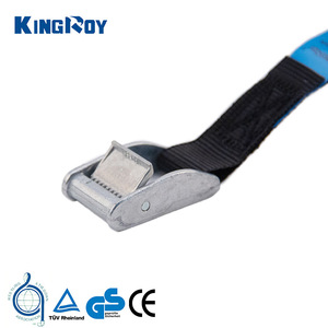 Correa de cincha de poliéster negra Kingroy de 5 m con capacidad de carga de 300 kg y hebilla de zinc para amarre de carga y agrupación de artículos - Product Image 2