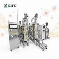 Cuve de Fermentation Bioreacteur à Pression, Capacité 20L-200L, Pompe Numérique à Commande PLC, Haute Productivité Automatique