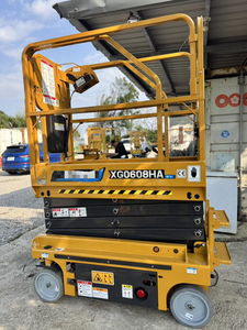 <span class=keywords><strong>Plataforma</strong></span> Elevadora de Tijera Eléctrica Compacta de 6x5m XG0608HA, <span class=keywords><strong>Plataforma</strong></span> de Trabajo Aérea Móvil para Mantenimiento en Interiores y Recolección en Almacenes - Product Image 2