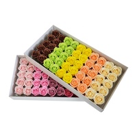 Buket bunga tiga lapis bunga Peony sutra bunga buatan murah untuk dekorasi pernikahan rumah diskon besar mawar