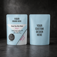 Sachet latéral personnalisé en aluminium et plastique pour emballage de miel, thé, café, lait en poudre