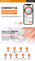 HEMA DI HEMA Free Soak Off LED UV Nail Gel Polish 5000 Couleurs Pinceau à pointe fine Zéro traces pour Salon Commercial Échantillons Gratuits