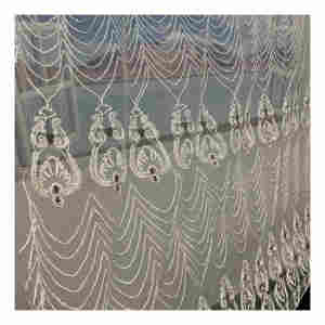 Gran oferta de tela granadina de gasa, diseño de moda, bordado de malla para <span class=keywords><strong>cortinas</strong></span> para la sala de estar, venta de 2017 - Product Image 6
