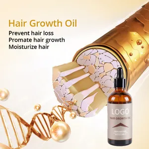 Wholesale Supplier Custom Logo Pumpkin Seed Rosemary Oil Hair Growth Treatment Biotin Water Based Anti-Loss Hair Serum