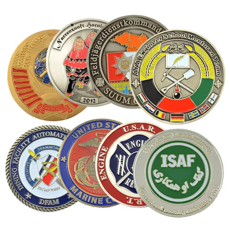 Guerra Mondiale Ii Souvenir Sfida personalizzato Metallo Monete Delle Nazioni Unite Con <span class=keywords><strong>Logo</strong></span>