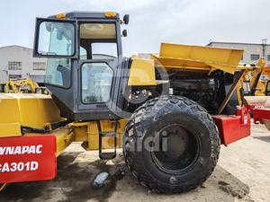 รถบดอัดแบบสั่นสะเทือน DYNAPAC CA301D แบบดรัมเดี่ยว พร้อมมอเตอร์ปั๊มลูกปืน-กำลัง 44.7 กิโลวัตต์ น้ำหนัก 13000 กิโลกรัม-อุปกรณ์ก่อสร้าง - Product Image 5