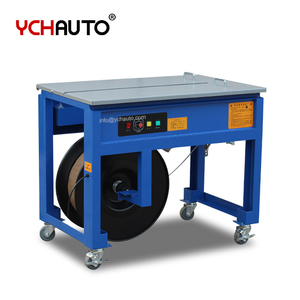 Carton <strong>Box</strong> Bundle Poly <strong>Binding</strong> <strong>Machines</strong> Manufacturer Packaging <strong>Strap</strong> Pp Band Making Semi Automatic Strapping <strong>Machine</strong> with CE - Product Image 6