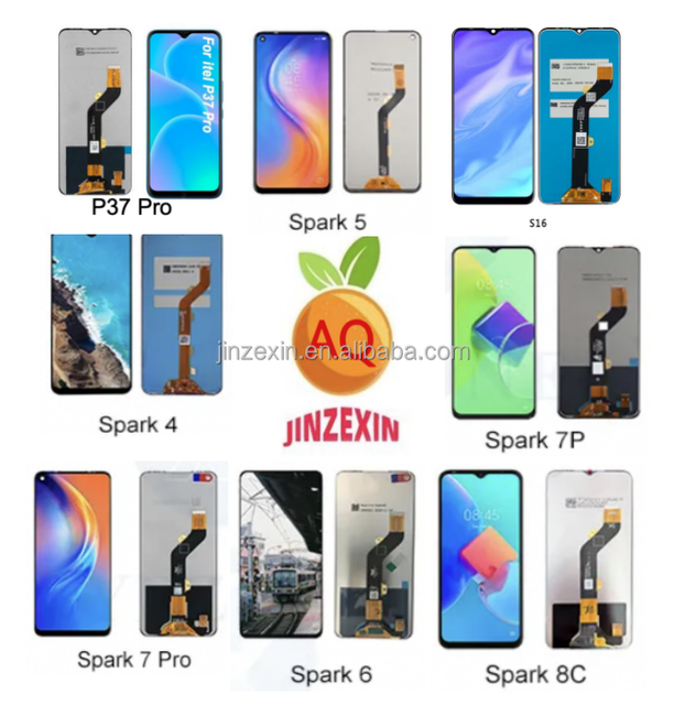 Mobile Phone Lcd Display for Tecno CE7 KE7 Screen for Spark 6 Lcd Screen for Tecno LD7 Display Screen for Tecno Camon 16 Lcd