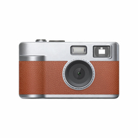 Kamera Retro Vintage Versi WiFi 12 MP, Kamera Digital Tanpa Layar, Kamera Snap Tanpa Layar untuk Berkemah