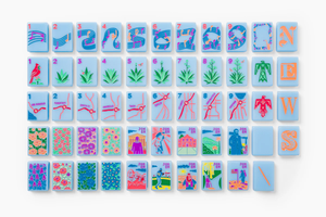 Juego de Fichas de Mahjong Personalizadas de Lujo, 1 Capa, Grabadas, Acrílicas Azul Claro, Estilo Americano - Product Image 2