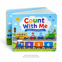 Impression à la demande de livres cartonnés pour enfants, impression couleur intégrale personnalisée pour les auteurs auto-éditeurs et les éditeurs indépendants