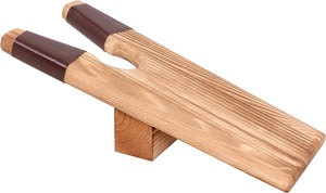 Sacabollos de Madera de Pino Macizo Personalizado de Fábrica Huiy, Extractor de Botas de Vaquero, Sacabollos de Madera - Product Image 3