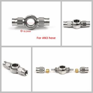オートバイステンレス鋼バンジョー継手油圧an3ブレーキラインホースパイプ継手 - Product Image 6