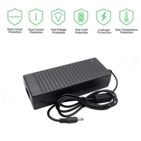 Chargeur de bureau universel réglable EU UK US AU 120W Transformateur 220v Ac vers Dc 12v 10A Alimentation 120W Adaptateur secteur