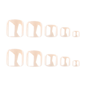 Superposiciones de <span class=keywords><strong>uñas</strong></span> de perlas desnudas de gama alta disponibles en stock <span class=keywords><strong>para</strong></span> <span class=keywords><strong>pies</strong></span>, puntas de <span class=keywords><strong>uñas</strong></span> populares al por mayor - Product Image 3