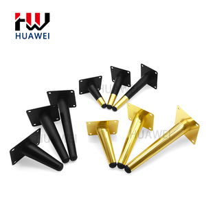 Gambe per Mobili in Metallo Moderne HUAWEI, Piedini Obliqui e Affusolati per Tavoli e Sedie - Product Image 5