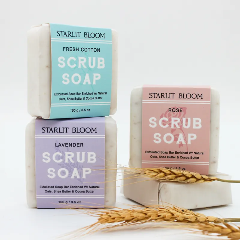 Luxury natural Solid organic bathing foam soap wholesale Savon Skin Care whiten private label Bath Soap Bar