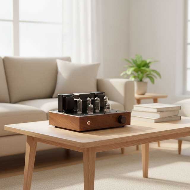 Vacuum Tube Amplifier Home Hi-Fi System Clear 2*9W USB Convenient OEM ODM