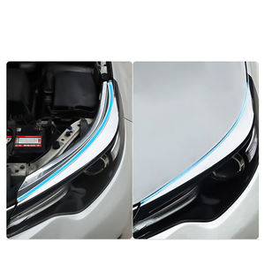 Luz LED DRL Universal para Automóvil, Tira de Luz LED Flexible para Conducción Diurna, 12V, Impermeable, para Decoración Frontal de Automóviles - Product Image 4