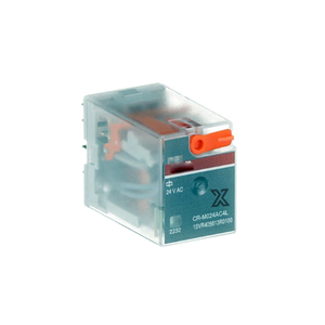 CR-M024AC4L รีเลย์อินเทอร์เฟซแบบเสียบปลั๊ก สำหรับการเปิดและปิดวงจรควบคุม - Product Image 1
