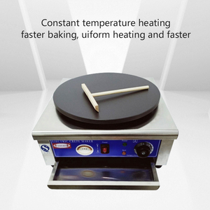 เครื่องทําเครป<span class=keywords><strong>แพน</strong></span><span class=keywords><strong>เค้ก</strong></span>แบบตะแกรงไฟฟ้าเชิงพาณิชย์เครื่องทําเครปไม่ติดหัวเดียวมัลติฟังก์ชั่น - Product Image 6