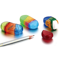 Couverture Étudiant Gomme Bande De Couleur Bonne École Taille-Crayons Avec Gomme