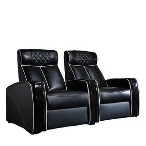 Senior Clubs Cuero negro Vip Asientos Cine Premium <span class=keywords><strong>Teatro</strong></span> Asiento Multimedia Power Home Theatre Sofás reclinables - Product Image 1