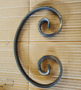 High Quality Factory Price C Style Decorative Wrought Iron Scroll Ornaments